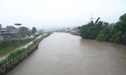 बागमती नदीले सर्तकता तह पार गरेको जल तथा मौसम विज्ञान विभागले जनाए