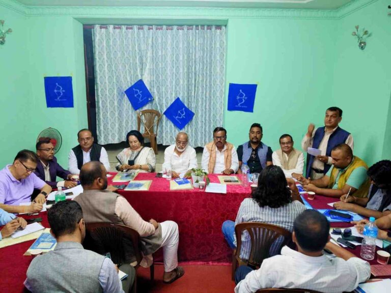 राष्ट्रिय मुक्ति पार्टी नेपालको केन्द्रीय कार्यकारिणी समितिको बैठकको निर्णय सार्वजनिक